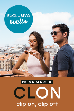 Exclusivo Wells, nova marca Clon, clip on, clip off, descobre j&aacute;!